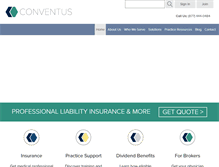Tablet Screenshot of conventusnj.com